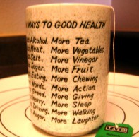 Quick Post – 10 Ways to Good Health