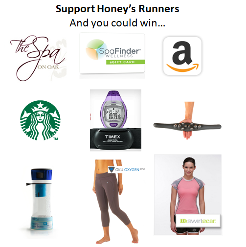 Hate Cancer? Help Honey’s Runners (& Enter to Win Great Prizes)