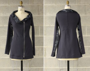 One lucky winner gets this jacket in Black, Charcoal or Plum!