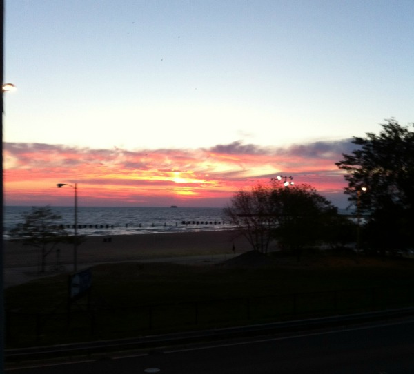 Sunrise at North Ave Bridge