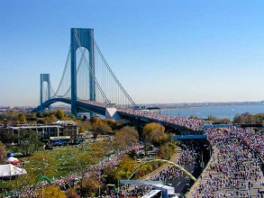 NYC marathon start