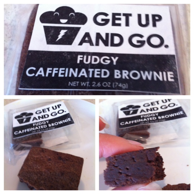 Guilty Pleasure Alert: Get Up and Go Caffeinated Brownie Review & Giveaway!