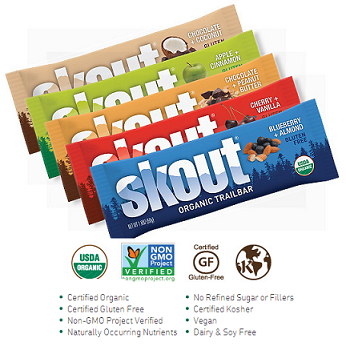 Enter to Win Healthy Snacks and Awesome Skout Trailbars + More