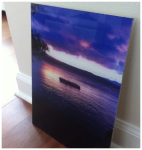 Our awesome picture on acrylic - how cool is this?