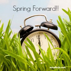 Spring Forward + Spring Clean Your Workout, too!