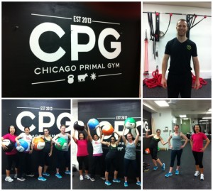 Giving it our best shot at Chicago Primal Gym!
