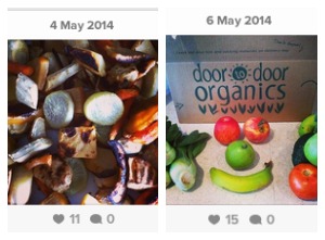 2 #100happydays posts re: local veggies!