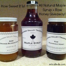 Nature’s Candy – Maple Syrup and Raw Honey Review + #Giveaway