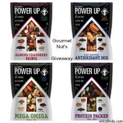 Power Up with Healthy Snack Mixes from Gourmet Nut – #Giveaway