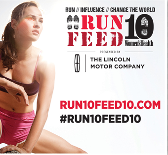 Run. Influence. Change The World. Support #Run10Feed10