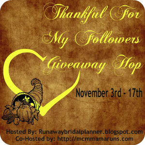 Thankful for My Followers Bloghop Giveaway