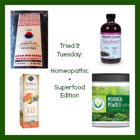 Tried It Tuesday: Homeopathic + Superfood Edition