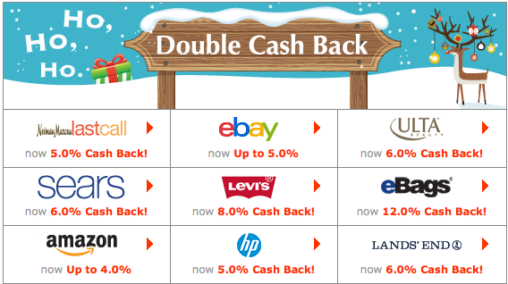 Have you signed up for ebates yet?! So much cash back!