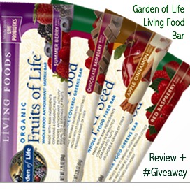 A Healthier 2015 with Garden of Life Living Food Bars #Giveaway