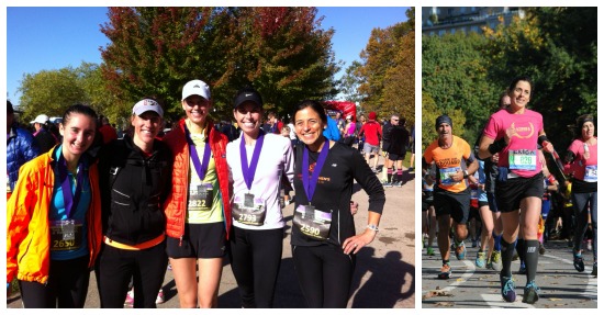 Prairie State Half - All AG medalists in 5 different age groups! NYC Marathon - Central Park