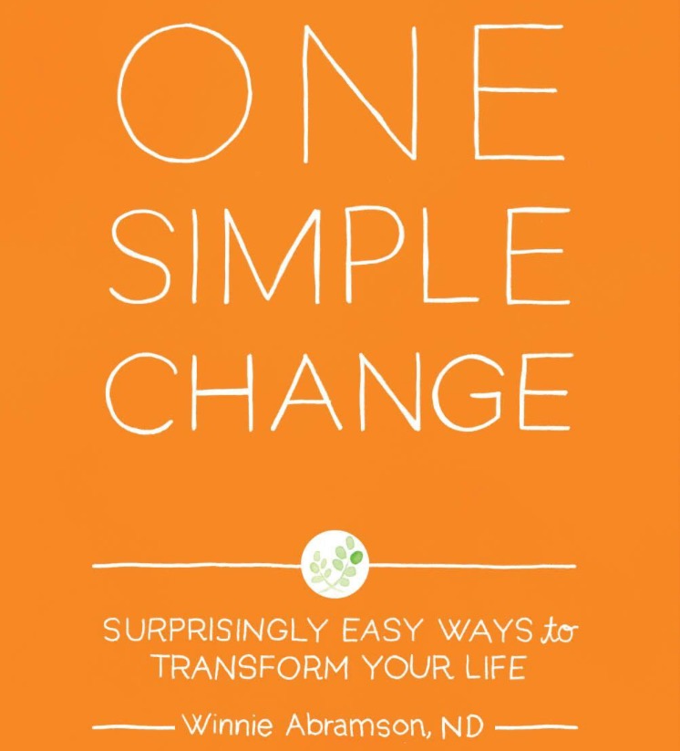 One Simple Change – A Book Review and Challenge for 2015!