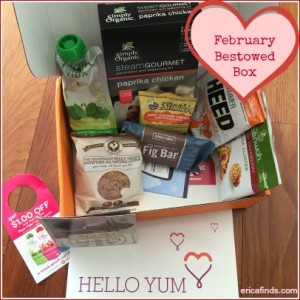 Come back tomorrow to check out the February Bestowed box and to enter to win!