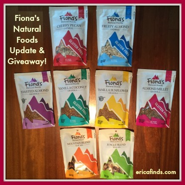 Finds’ Fave: Fiona’s Natural Foods Update & #Giveaway