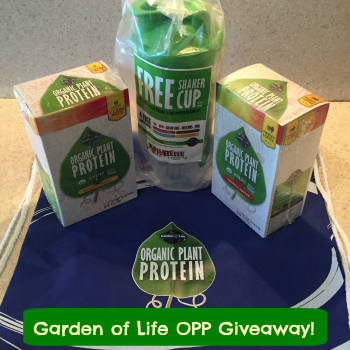 Garden of Life Organic Plant Protein Review & #Giveaway
