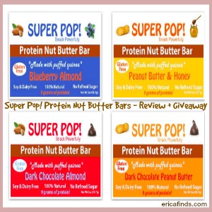Snack Powerfully with Super Pop! Bars  #Giveaway