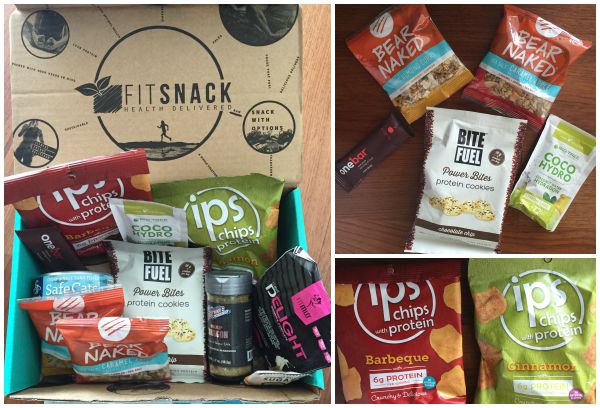 This was June's Fit Snack box. I loved that they had a can of sustainably caught tuna and spices in there, too! Great healthy protein filled snack.