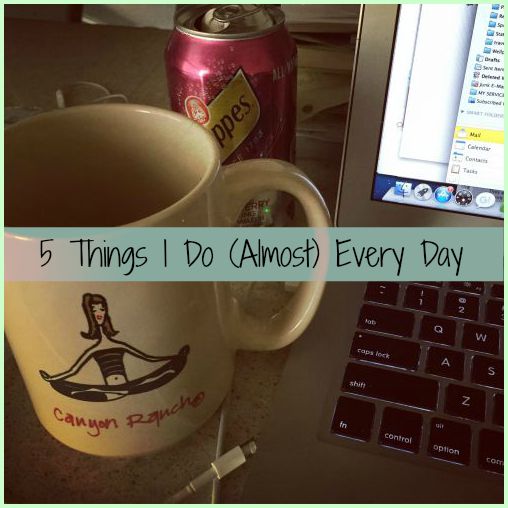 Friday Finds: 5 Things I Do (Almost) Every Day