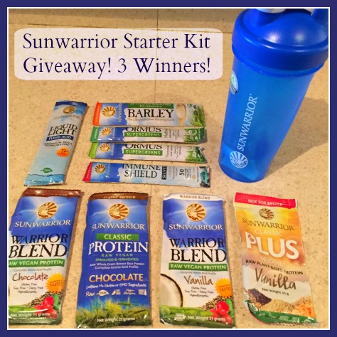Sunwarrior Starter Kit Giveaway - 3 winners!