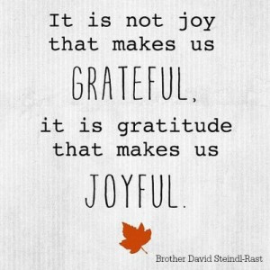 grateful joyful