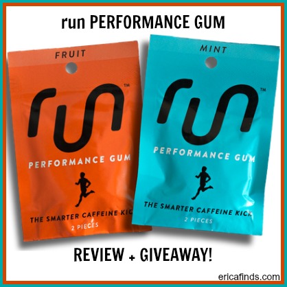 Get a Quicker Kick with Run Performance Gum #Giveaway