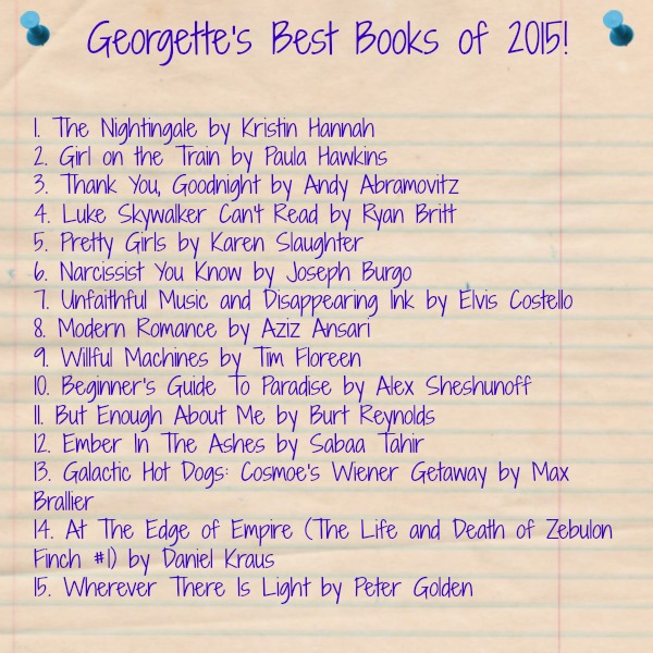 Best Books List 2015_Georgette