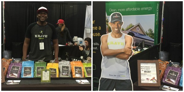 LA Marathon Expo. Then we watched Meb crush the Trials to secure a spot in the 2016 Olympics!