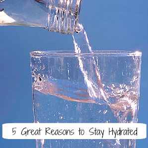 Friday Five: 5 Reasons to Stay Hydrated #Giveaway
