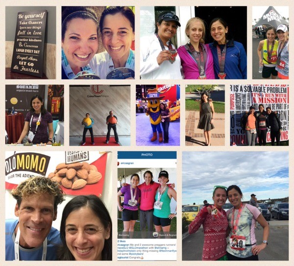 Just a small sample of the people and places... maybe I am a running blogger after all?