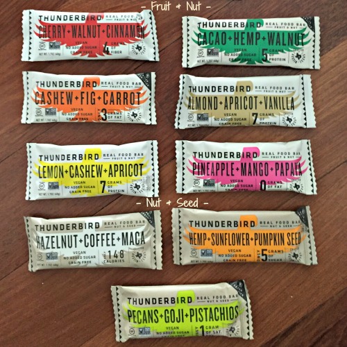 Thunderbird sent me all nine flavors to try!