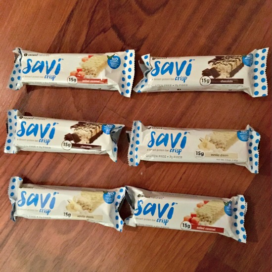 Savi Crisp “Dessert” Protein Bars #Giveaway