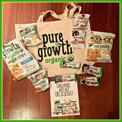 Healthy, Delicious Snacks from Pure Growth Organic #Giveaway