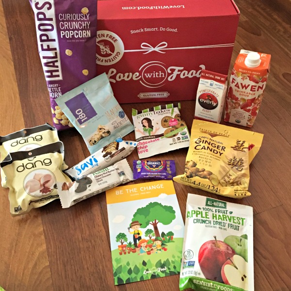 Love with Food GF “Be The Change” Box #Giveaway