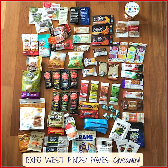 My Haul from Expo West ’17 – Finds’ Faves #Giveaway