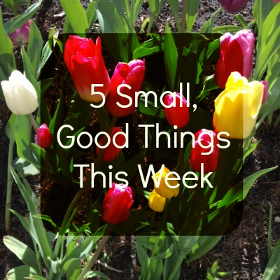 Friday Five: 5 Small, Good Things This Week #Giveaway