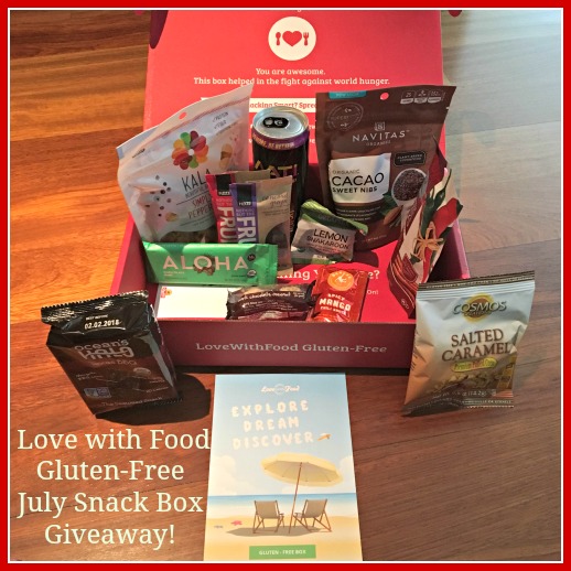 Snack Box Sunday + Love with Food GF #Giveaway
