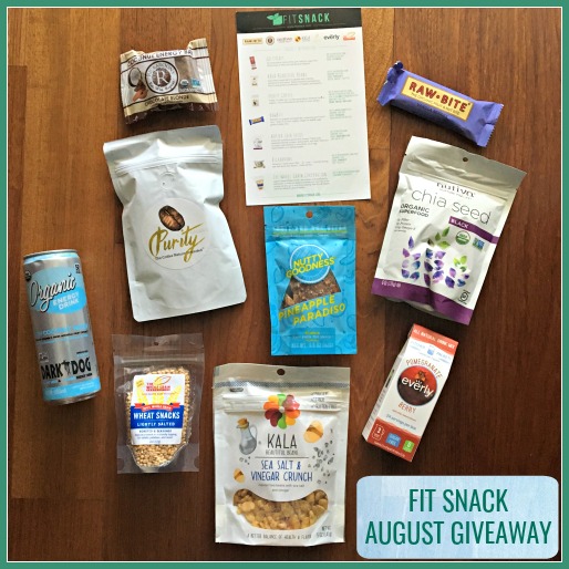 Snack Box Sunday – August Fit Snack #Giveaway