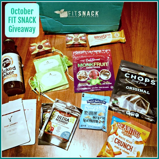 Snack Box Sunday – Fit Snack October Box #Giveaway