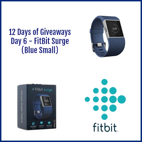 12 Days of Giveaways: Day 6 Fitbit Surge
