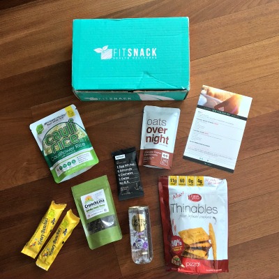 Subscription Box Sunday: Fit Snack January Box #Giveaway