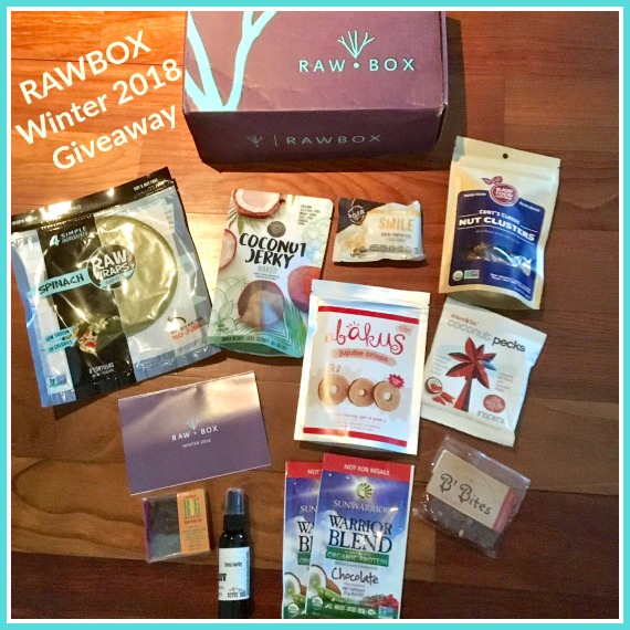 Subscription Box Sunday – RawBox Winter Box #Giveaway