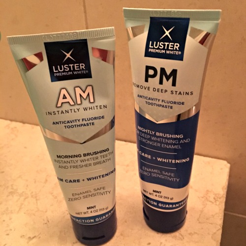 Tried It Tuesday: Luster AM/PM Whitening Toothpaste #Giveaway