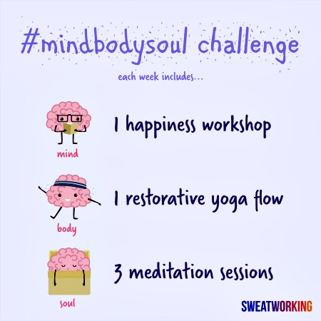Join Me + A Sweat Life for the #MindBodySoul Challenge