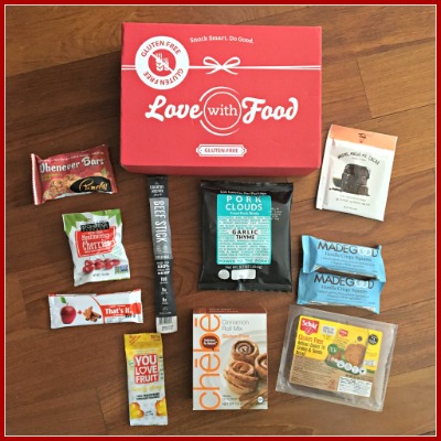 Snack Box Sunday: Love with Food GF Box #Giveaway