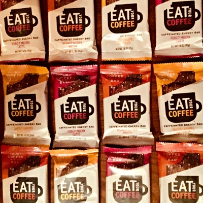 Eat Your Coffee Caffeinated Snack Bars #Giveaway