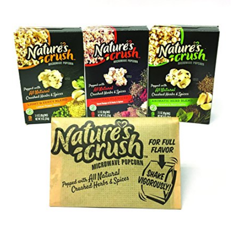 Tried It Tuesday: Nature’s Crush Microwave Popcorn #Giveaway